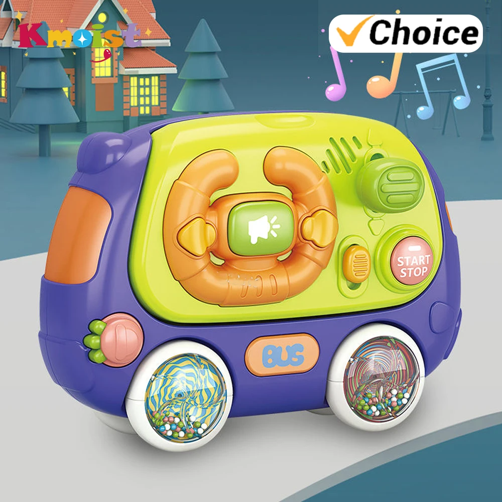 

Simulate Driving Car Steering Wheel With Lights Interaction Role Play Games Baby Educational Toy Musical Toys Kids Xmas Gifts