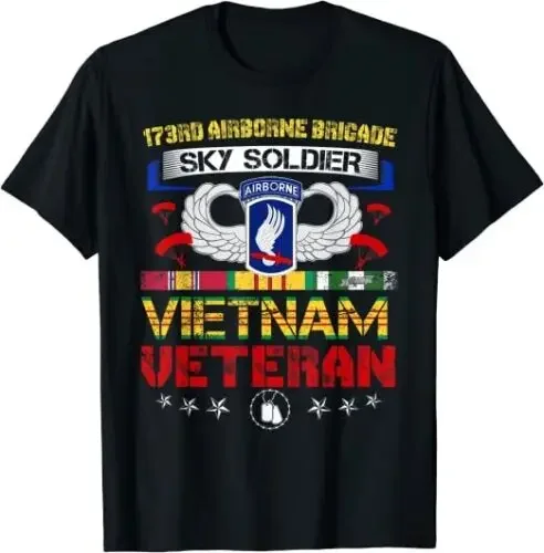 173rd Airborne Brigade Vietnam Veteran Great T-Shirt S-5XL