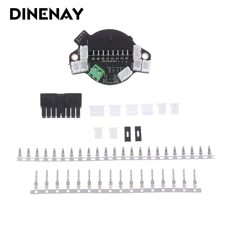 MiniAB Board For 3D Printer Hot End Quick Replacement Sherpa/Libra MineSunrise Extruder Compatible With 36mm/42mm Motors