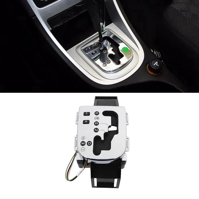 

Automatic Transmission Gauge Cover Interior Trim Panel Shift Knob Control Panel Automobile For Peugeot 307 2461H3