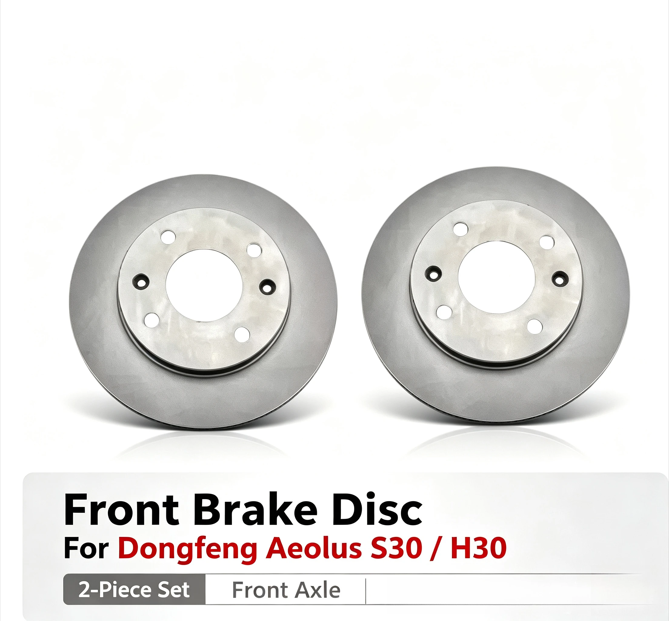 1 pcs Front & Rear Brake Disc Rotor For Dongfeng Aeolus H30 S30 Car Wheel Brake Rotor Disc Auto Spare Parts