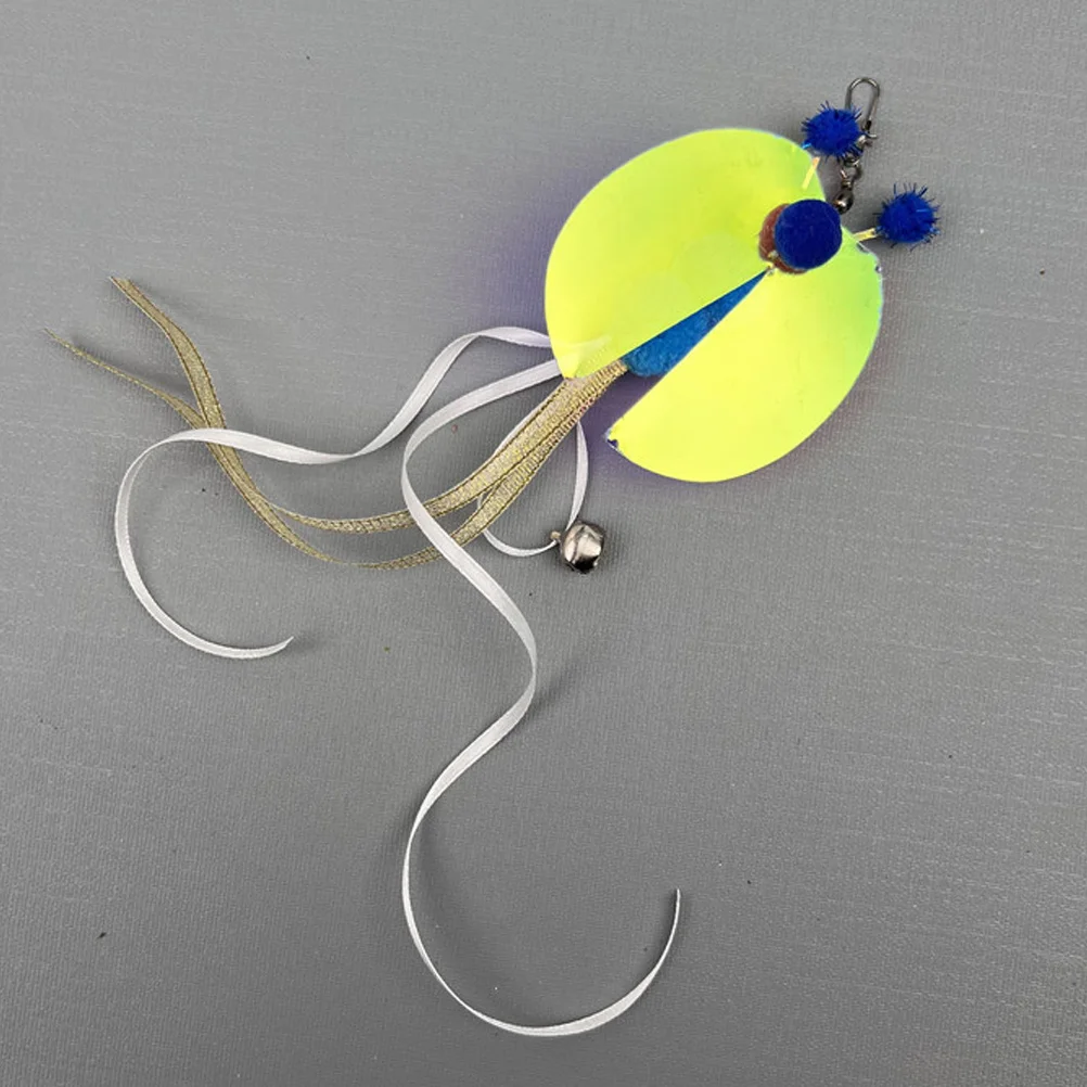 

6Pcs Cat Teasing Stick Replacement Heads Cute Cat Wand Refills Engaging Interactive Cats Fun Exercise Pet Accessories