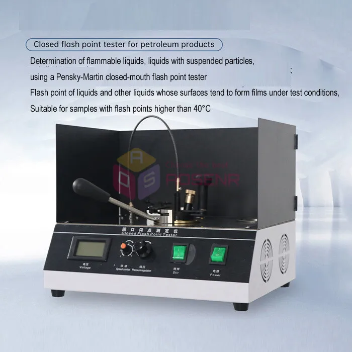 

SYD-261 Closed Cup Flash Point Test Meter Flash Point Tester Testing Machine