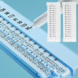 Pocket Chart Mathematical Arithmetic Roller Board Problem Setting Tool Teaching Addition Subtraction Multiplication Division
