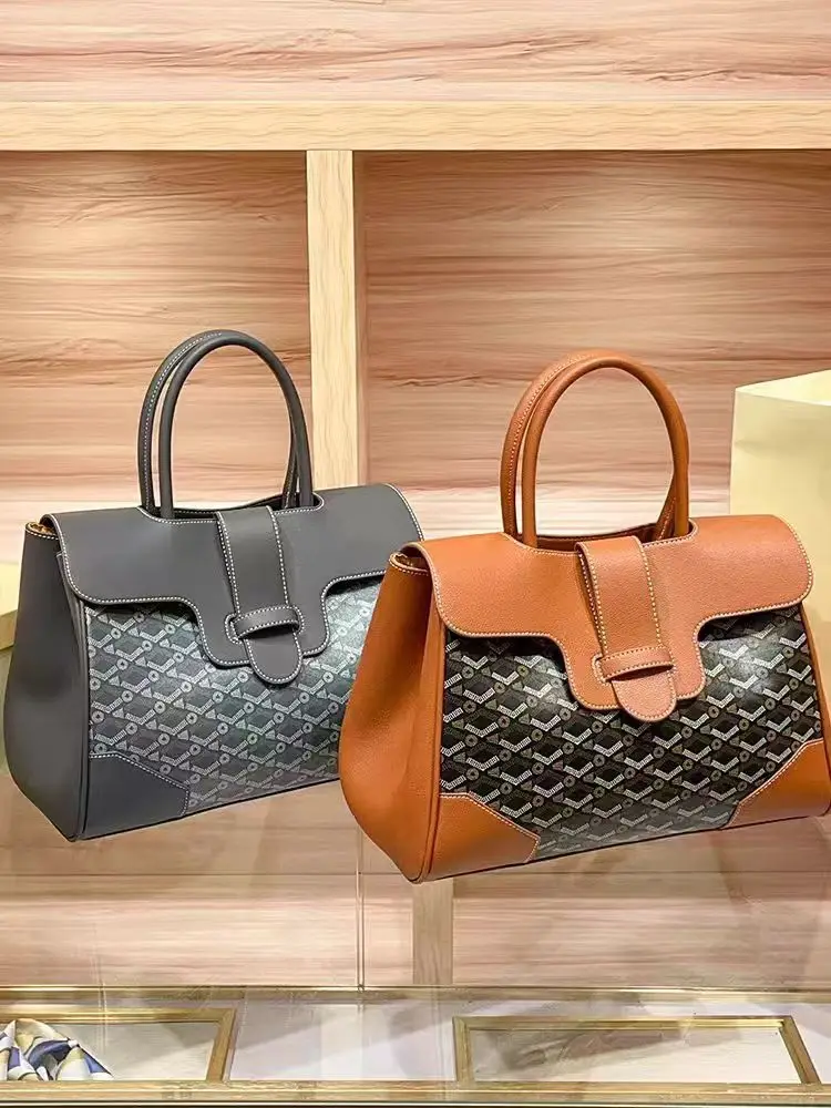 

Luxury Fashion Brand Dogtooth Saigon Large Capacity Tote Handbag with High-end Feel, Versatile Commuting and Casual Shoulder Bag