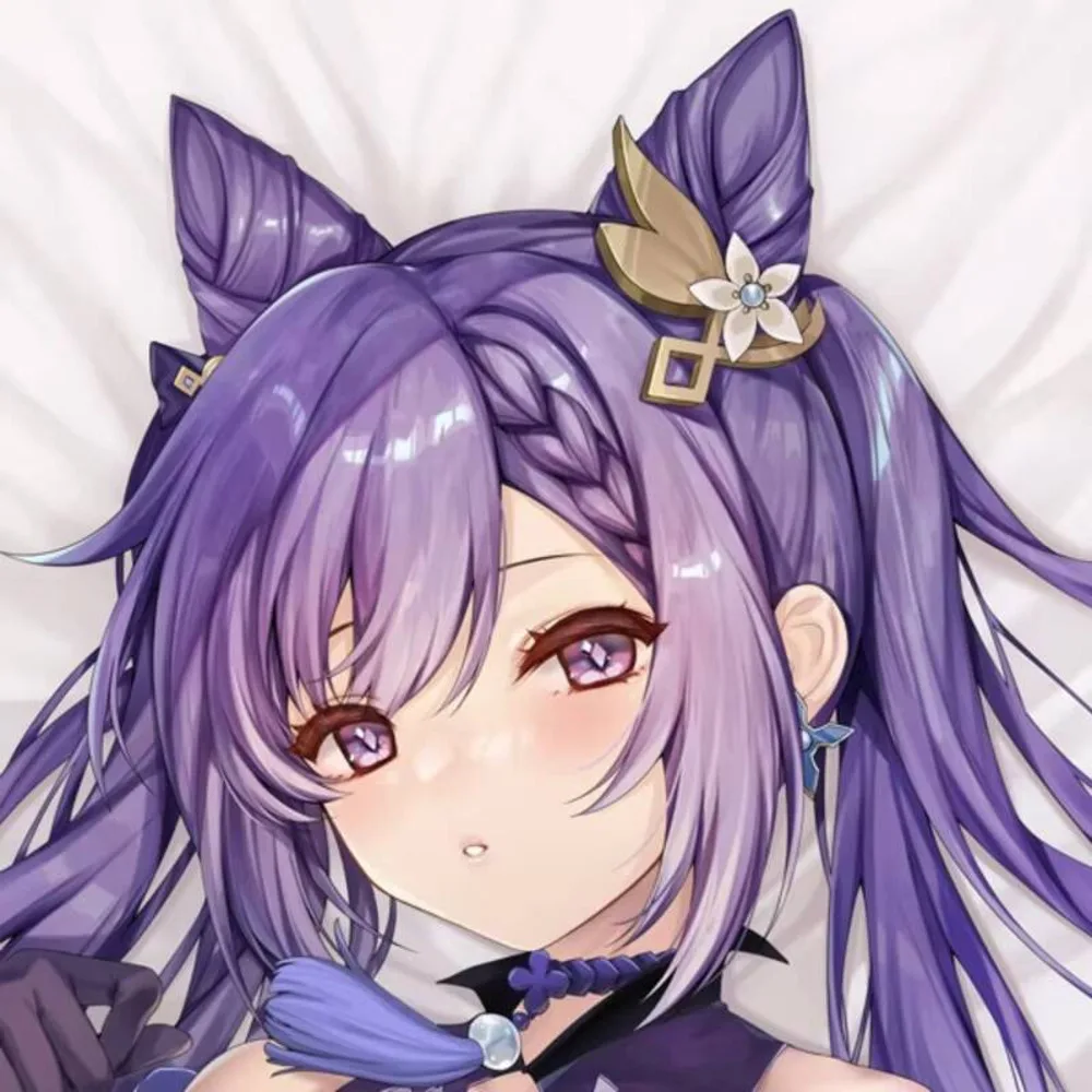 

Genshin аниме Impact Keqing сексуальный мультфильм Dakimakura уютный чехол для подушки для подкладки кровати подарки SS