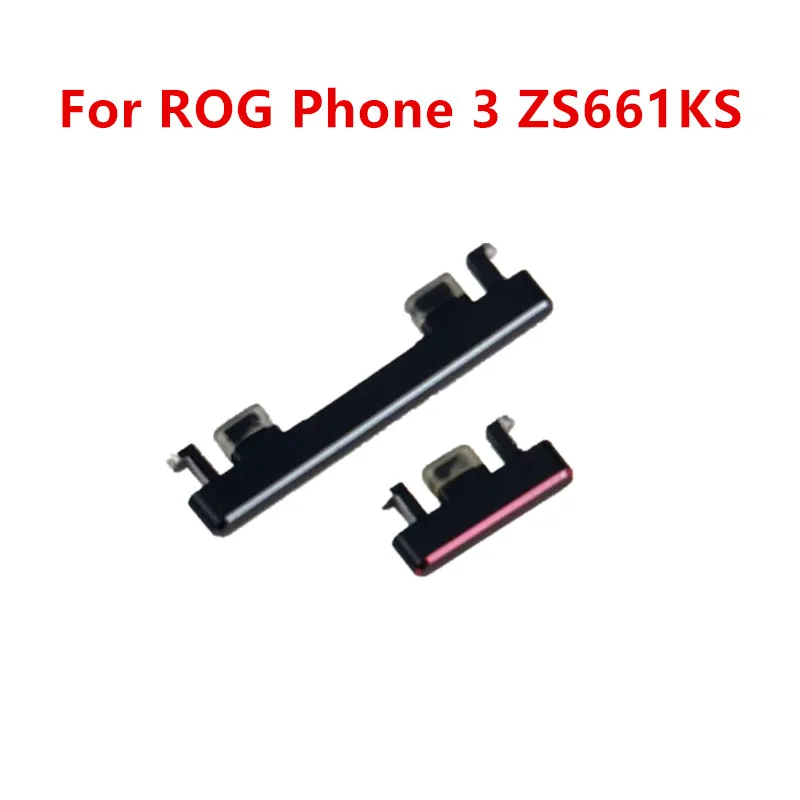 Rog5 Rog5S 사이드 키 ASUS ROG Phone 5 5S Pro 5SPro 2 3 전원 켜기 끄기 볼륨 업 다운 버튼 하우징 수리 부품