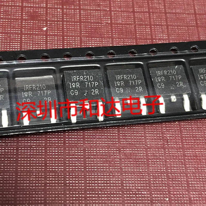 20pcs orginal new IRFR210 MOS field effect tube patch TO-252 200V 2.6A