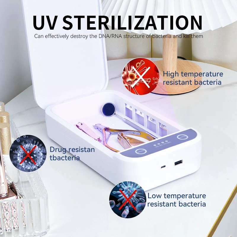 Electric UV Sterilizer Aromatherapy Box Ultraviolet Ray Disinfection Box Anti Bacteria Machine For Daily Life Strong Weak Light