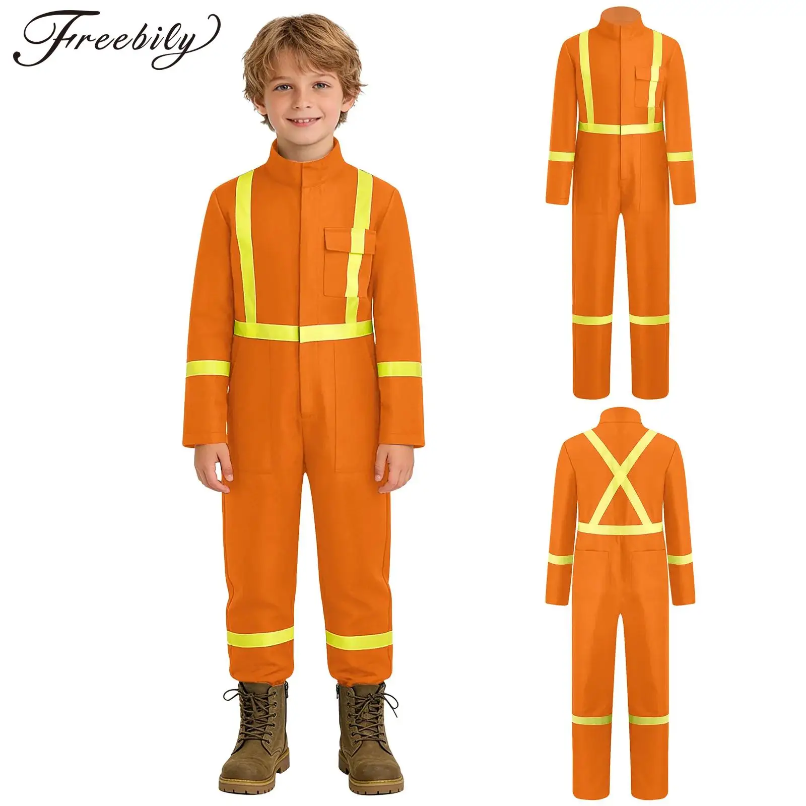 kids-boys-factory-workshop-uniform-reflective-coverall-mechanic-jumpsuits-work-jumpsuit-for-halloween-costume-flight-suit