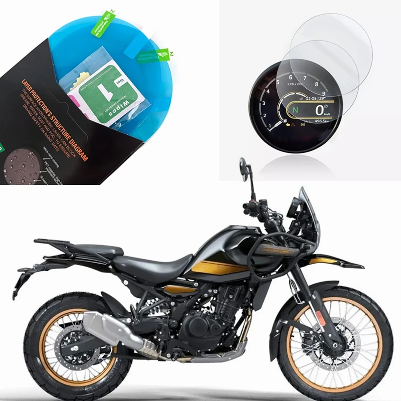 For Himalayan 450 Bear 650 Instrument Cluster Scratch Protection Film Dashboard Protector Bear 650 Motorcycle Bear650 2024-2026