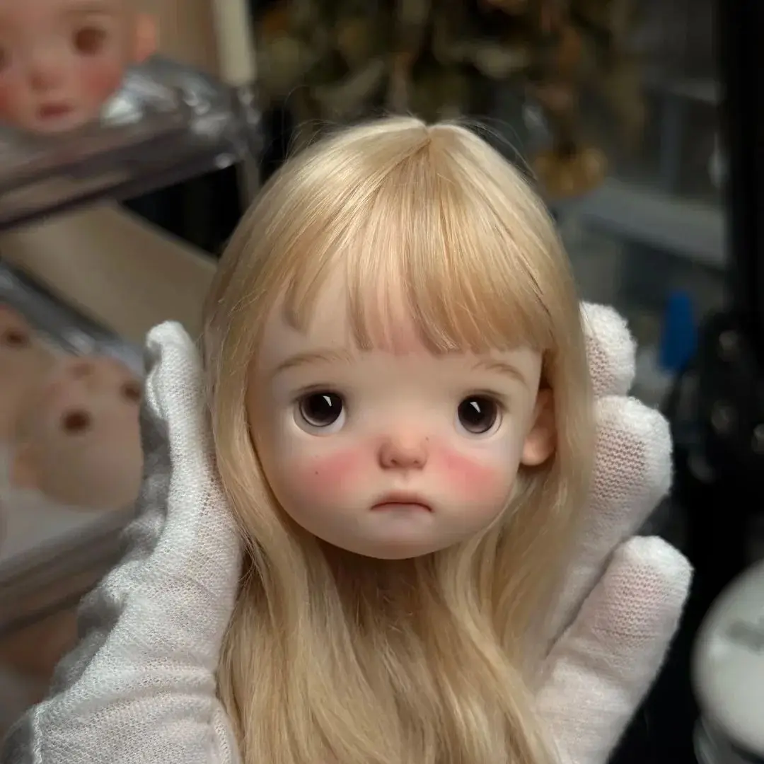 

2025 New 1/6 Scale BJD Doll SD Head - xiao P Sad Face Beautiful Girl High-Quality Resin Collectible Toy Gift for Enthusiasts