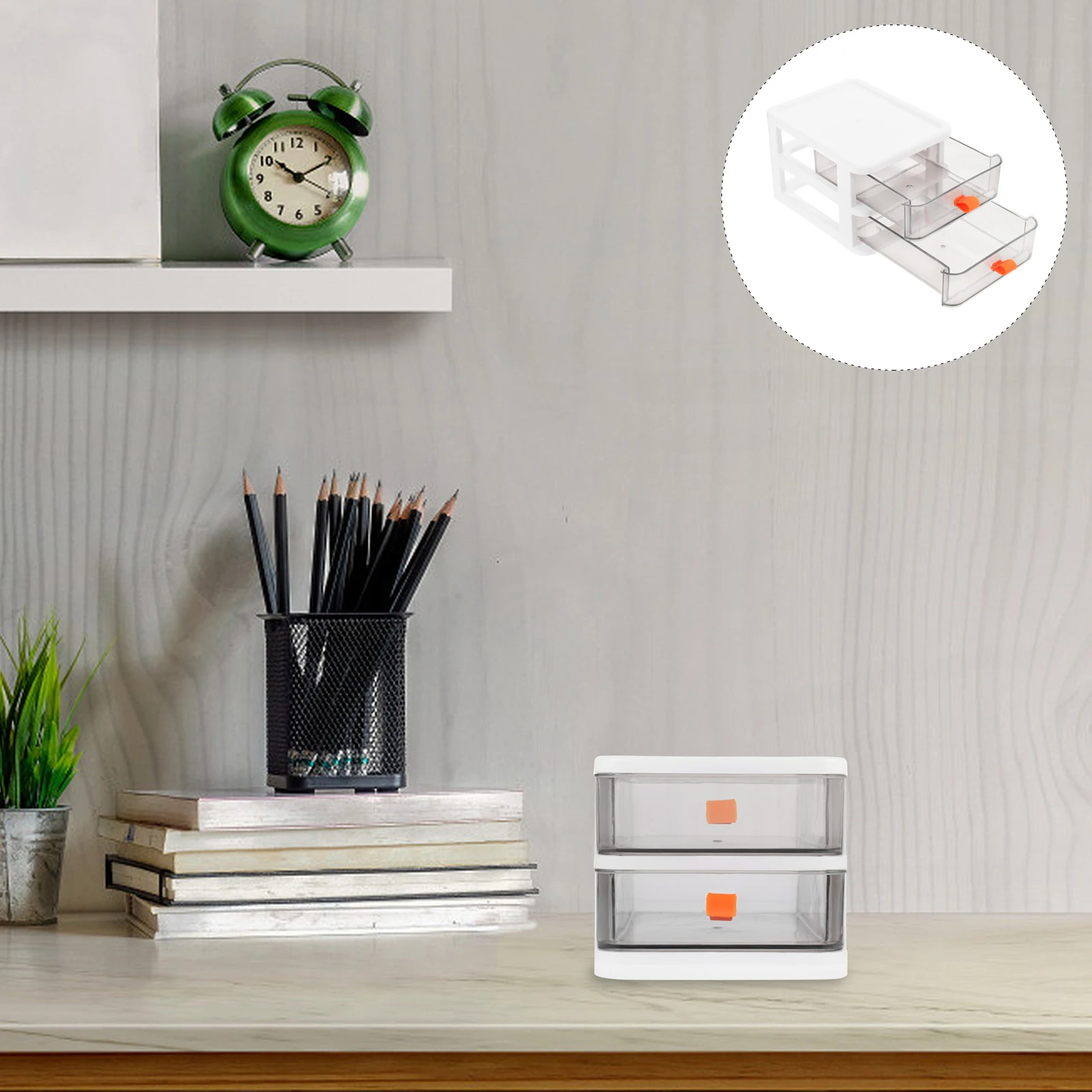 

Desktop Storage Box Multi deck Drawer PP Material Lightweight Portable Small Desk ganizer Suitable Office Study Living