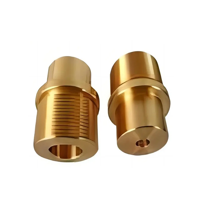 CNC custom turning, high-precision brass special-shaped connectors, fluid transmission accessories, connectors