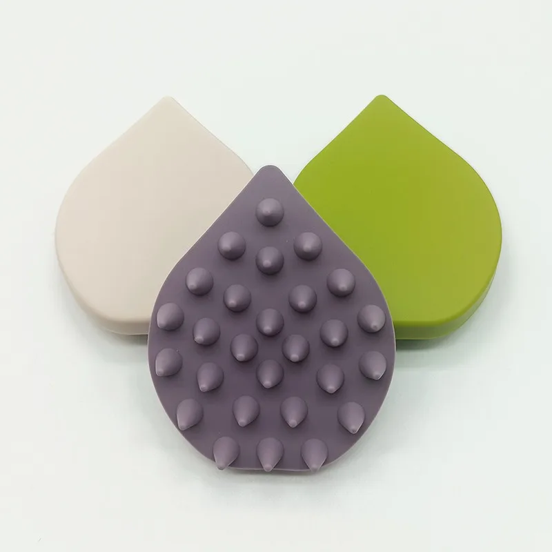 

Multifunctional Without Hurting The Scalp Water Drop Shampoo Massage Comb Anti-itching Silicone Shampoo Brush