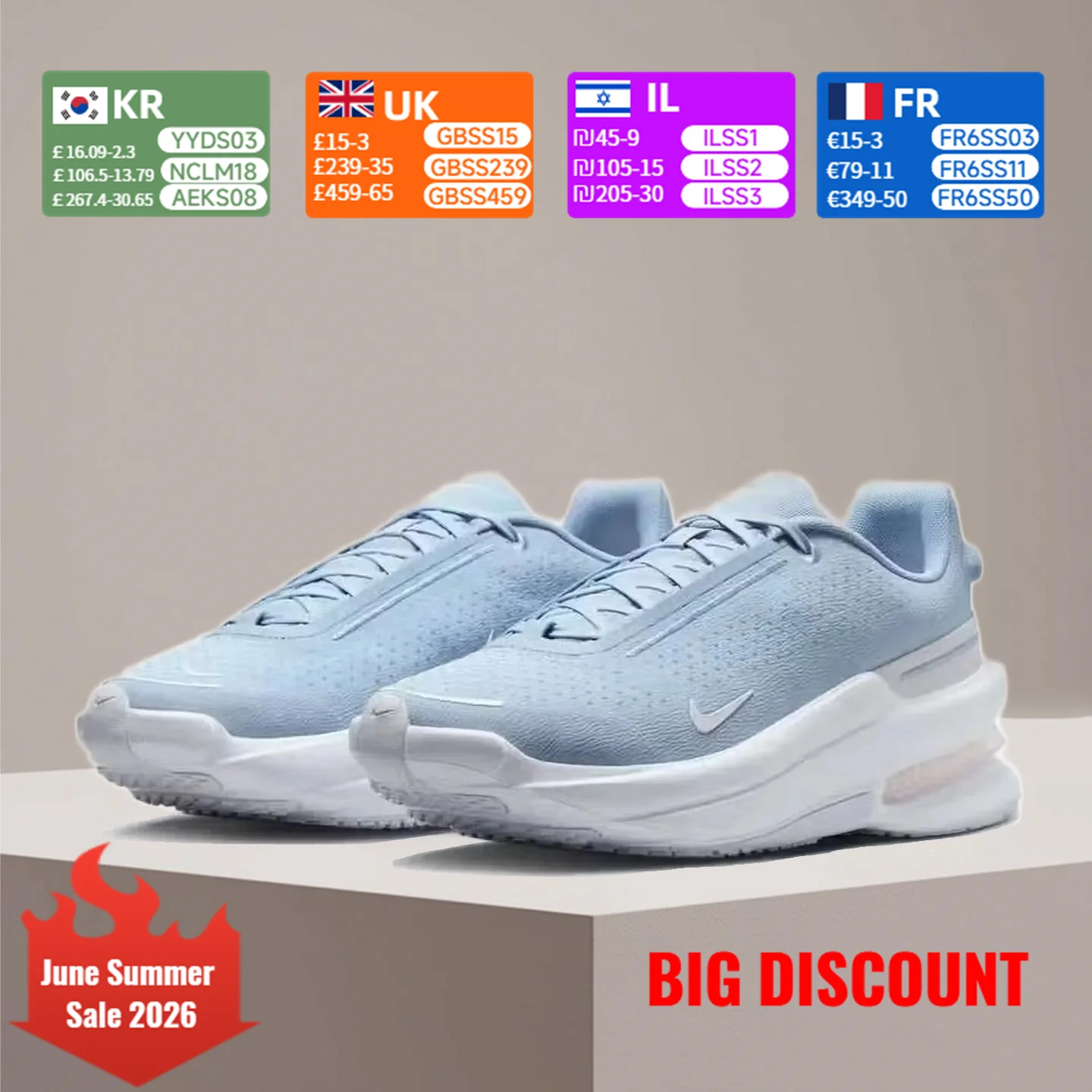 

Nike Air Max Anti-Slip Durable Running Shoes Breathable Cushioning Men's Running Shoes IB2746-400
