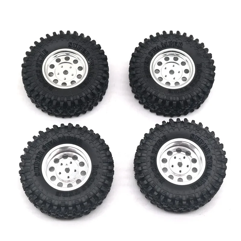 4 قطعة إطار تسلق SCX24 1/24 إطار 1.0 بوصة لأجزاء Xiaomi Jimny