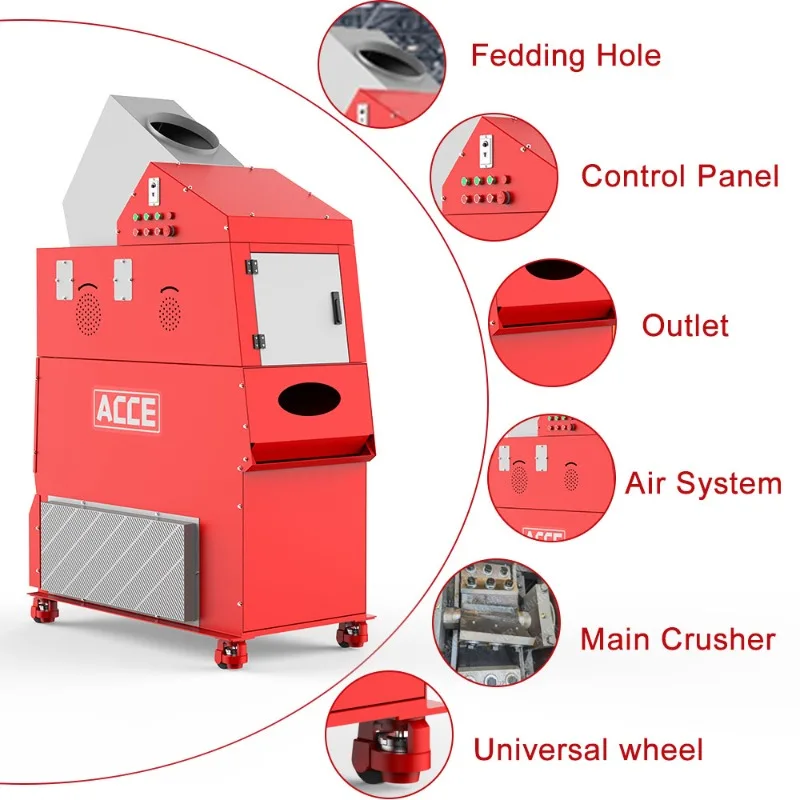 【Popular】Low Price Home Using Automatic Copper Wire Granulating Machine Copper Wire Recycling Machine Cable Granulating Machine