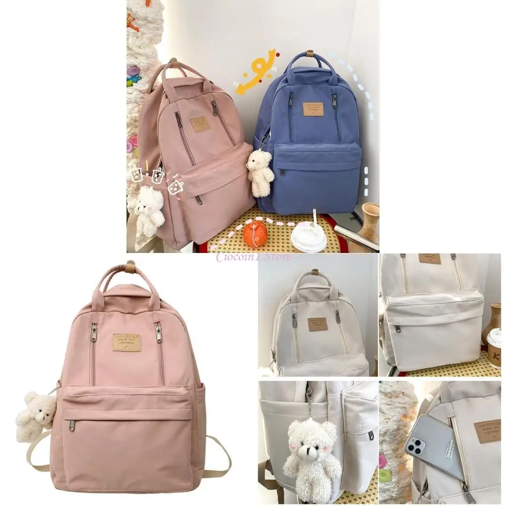 

Y1UB School Backpack for Teen Girls College Large Capacity Bookbag Fashion Daypack