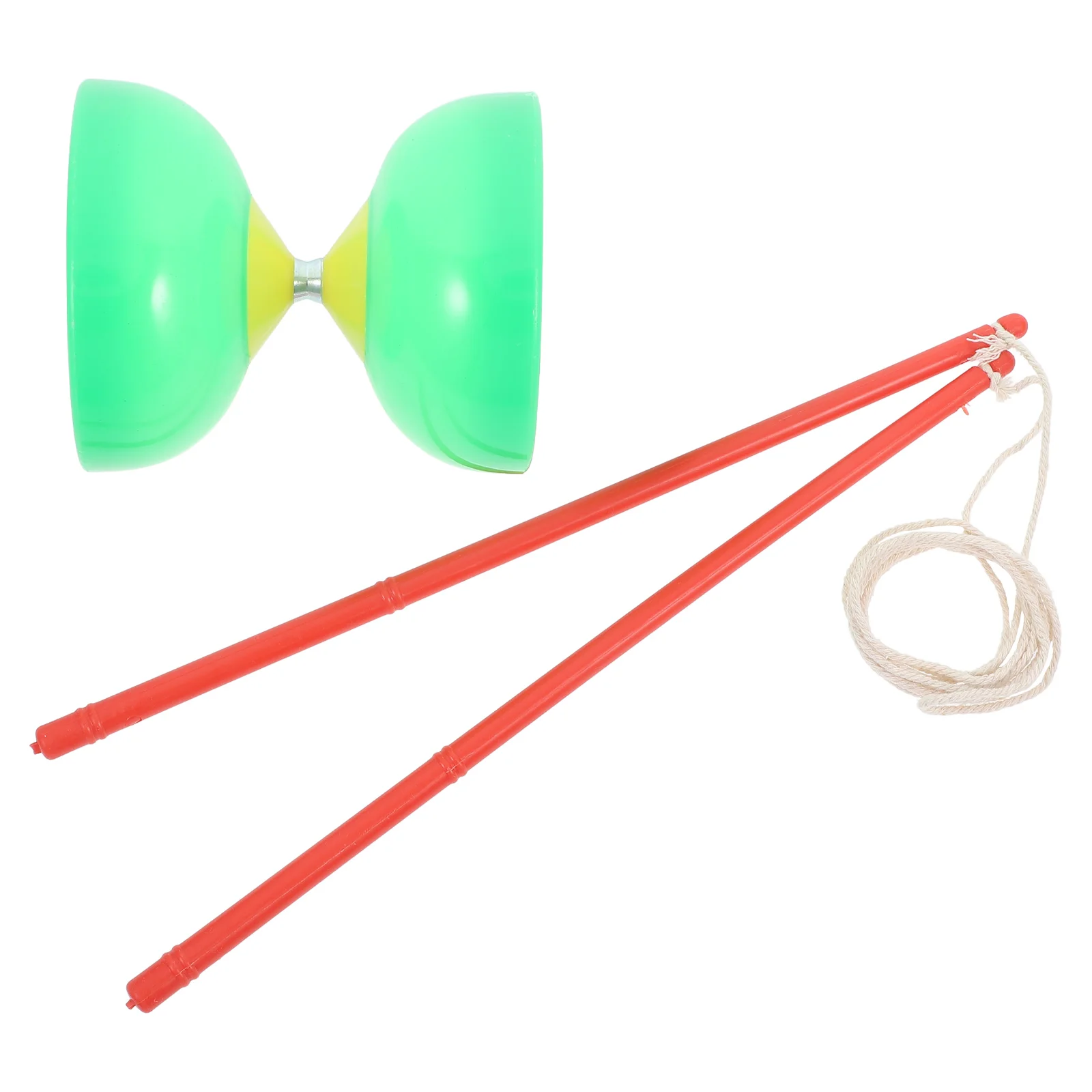Equipo de Fitness Diabolo, triple rodamiento, juguete para niños, acrobacias, malabares, utilería, palos chinos, juego de tres rodamientos para