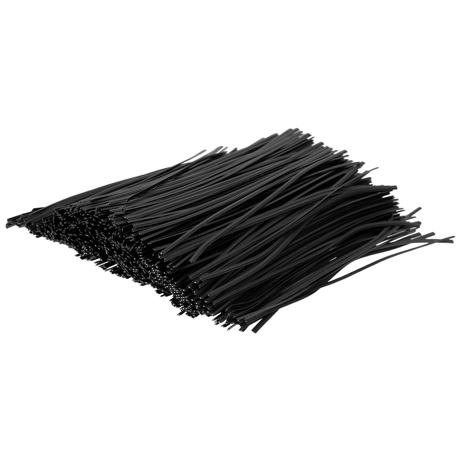 

1000 Pcs Iron Core Data Cable Wire Heavy Duty Ties Small Wrap Reusable Fastening Wraps