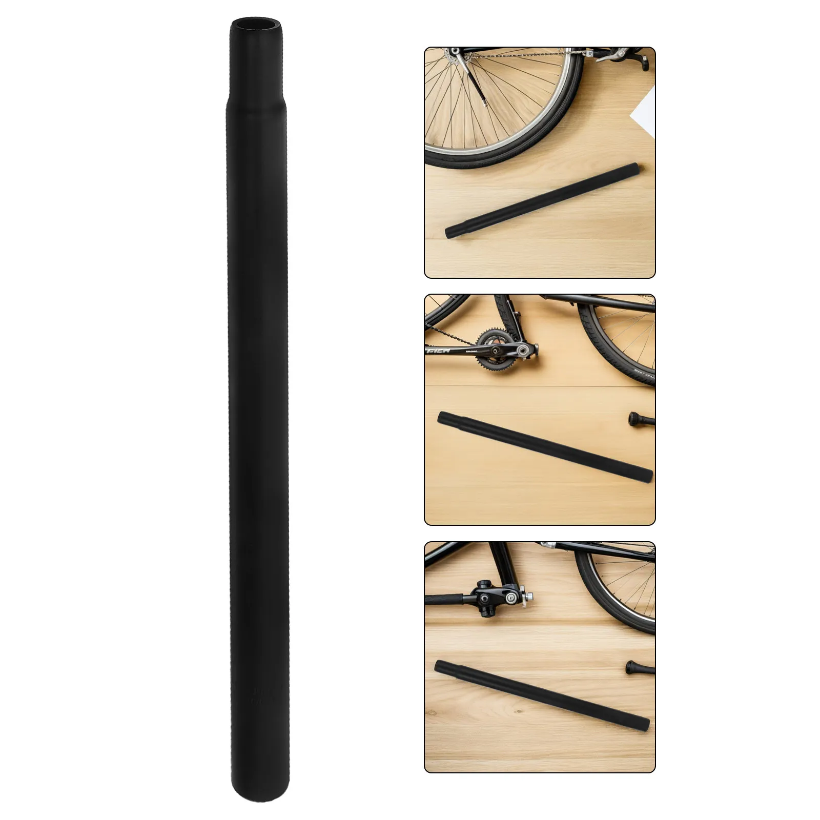

Mountain Bike Seat Post Aluminum Alloy Suspension Shock Absorbing Comfortable Riding 25.4x450mm Universal Bicycle Seatpost Tubes