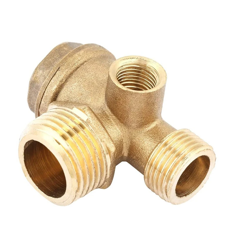 1 Three-Way Air Compressor Check Valve Direct Connection Air Compressor Check Valve,Valve Port: 20Mm 16Mm 10Mm