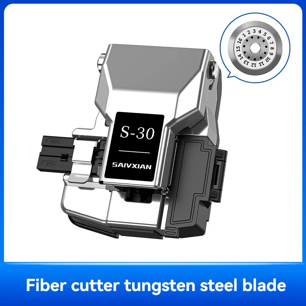 Hoge Precisie S-30/HS-30 Optische Vezel Cleaver Voor Fujikura Fiber Cleaver CT-30 Fiber Optische Cutter Met Schrootbak