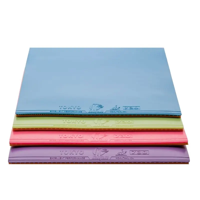 KOKUTAKU NEON 730 TOKYO Colorful Table Tennis Rubber Professional High Spin Speed Elastic Offensive Ping Pong Sponge