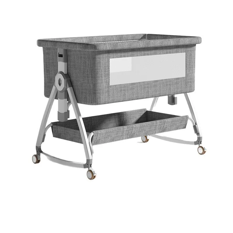 Crib removable diaper table multifunctional newborn baby rack storage stroller crib