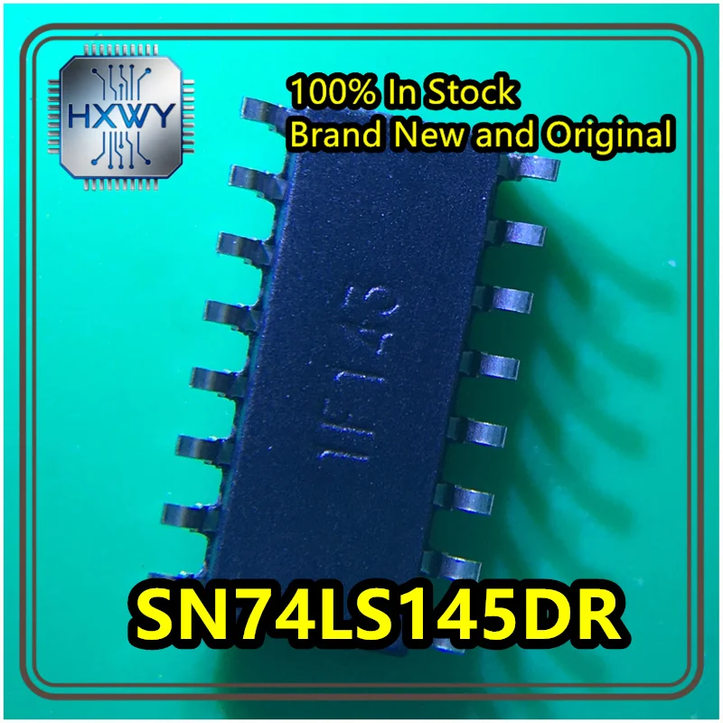 (10/50 pieces) SN74LS145DR LS145 SOIC-16 BCD to Decimal Decoder/Driver Chip Original and In Stock