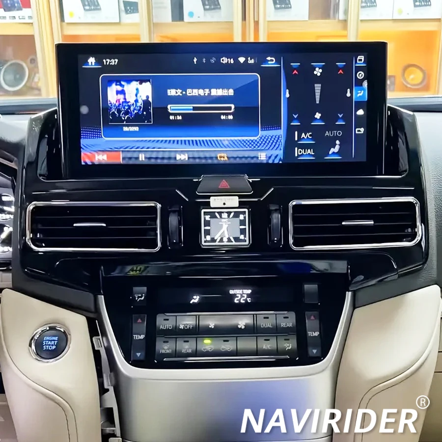 

12.3inch Android 13 For Toyota Land Cruiser LC200 2007-2021 Multimedia Video Player Stereo GPS Navigation Car Radio Carplay DSP
