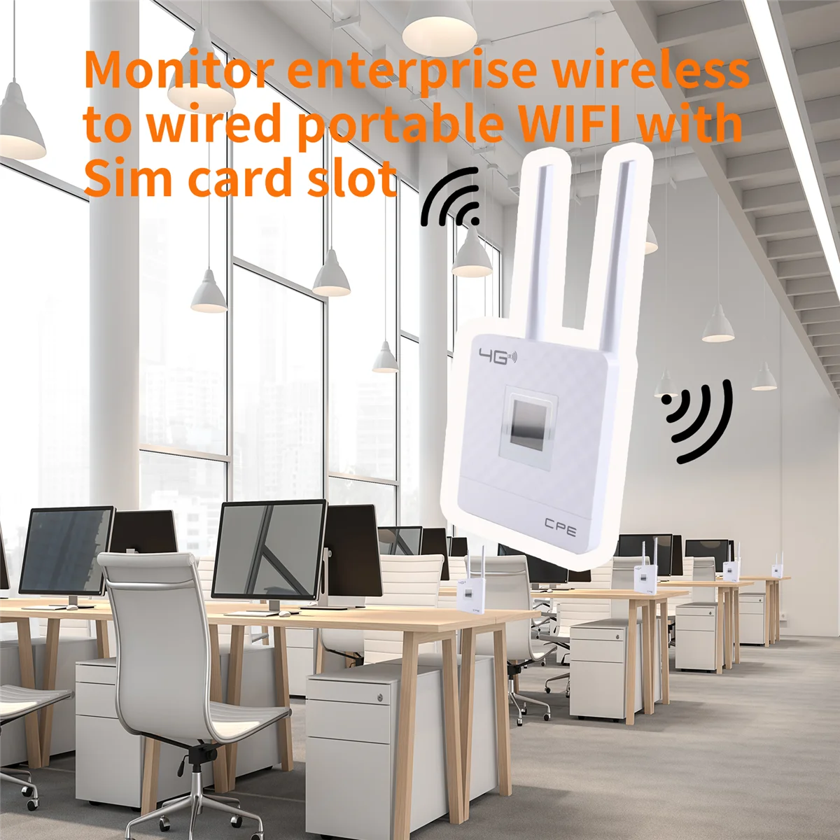 

Новый беспроводной маршрутизатор CPE903 4G с SIM-слотом для наблюдения Enterprise, беспроводной и проводной портативный WIFI для дома/офиса (вилка европейского стандарта)