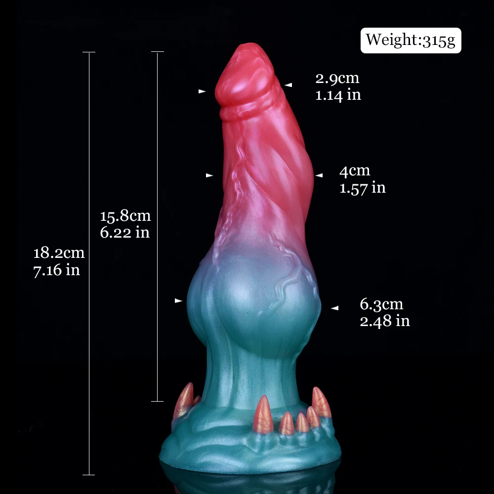 NNSX Tusk Dog Knot Realistic Dildo with Suction Cup Sex Toys For Women Men Female Masturbators Vagina Anal Butt Plug Fake Penis