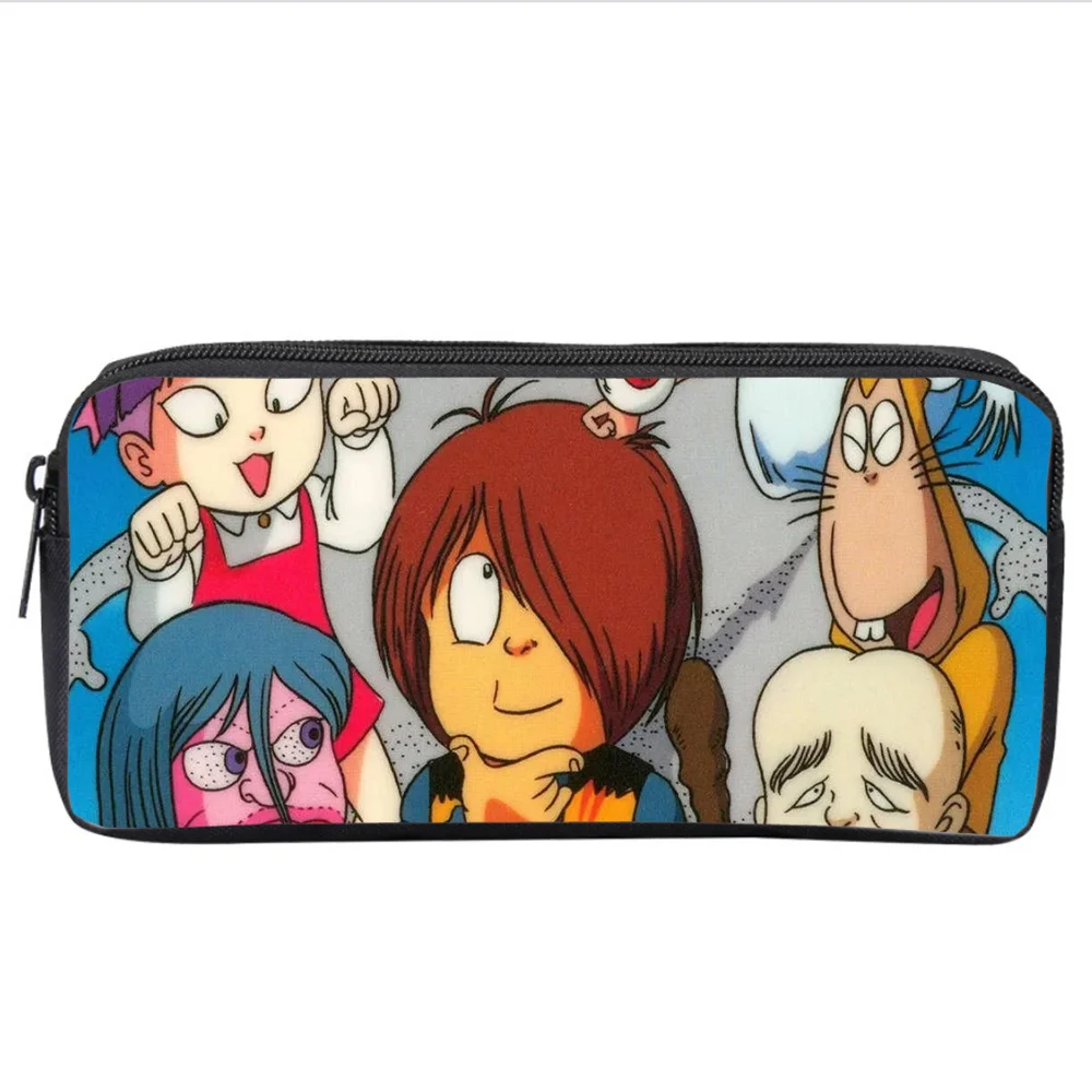 

anime GeGeGe no Kitaro Student pencil case Kids cartoon pencil Bag teenager Zipper Handbag Women Cosmetic Case Makeup Bag