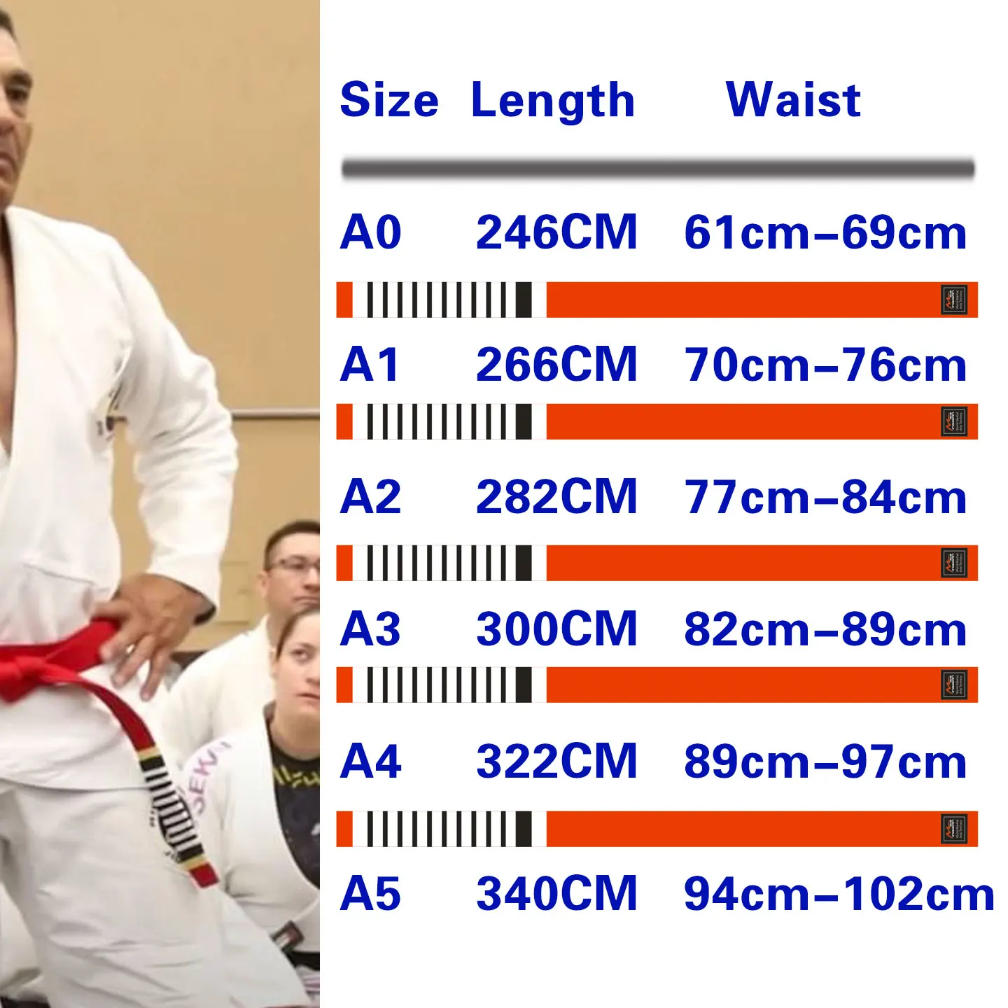 البرازيلي جيو جيتسو الحزام الأحمر BJJ جراند ماستر عشرة Dans A0 A1 A2 A3 A4 A5 خاص مخصص التطريز اسم الكبار عرض 4.5 سنتيمتر