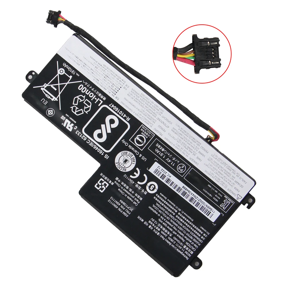 NEW Replacement Battery 45N1112 45N1113 For Lenovo ThinkPad X240 X260 T440S X250 K2450 T450 T450S X230S X270 T470P 460 L450