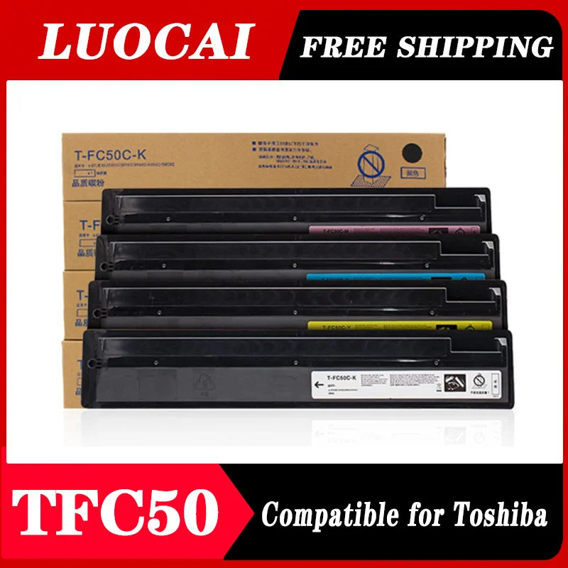 

T-FC50 TFC50 Toner cartridge for Toshiba E-studio 2555 3055 3555 4555 5055 2555C 3055C 3555C 4555C 5055C Copier Cartridge