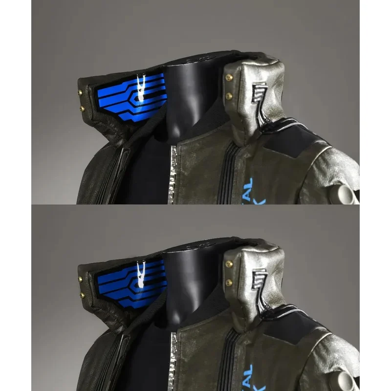 فاسق 2077 تأثيري الخامس تأثيري حلي سترة جلدية قميص السراويل سايبر الزي مجموعة كاملة والعناصر الفردية تباع حجم مخصص