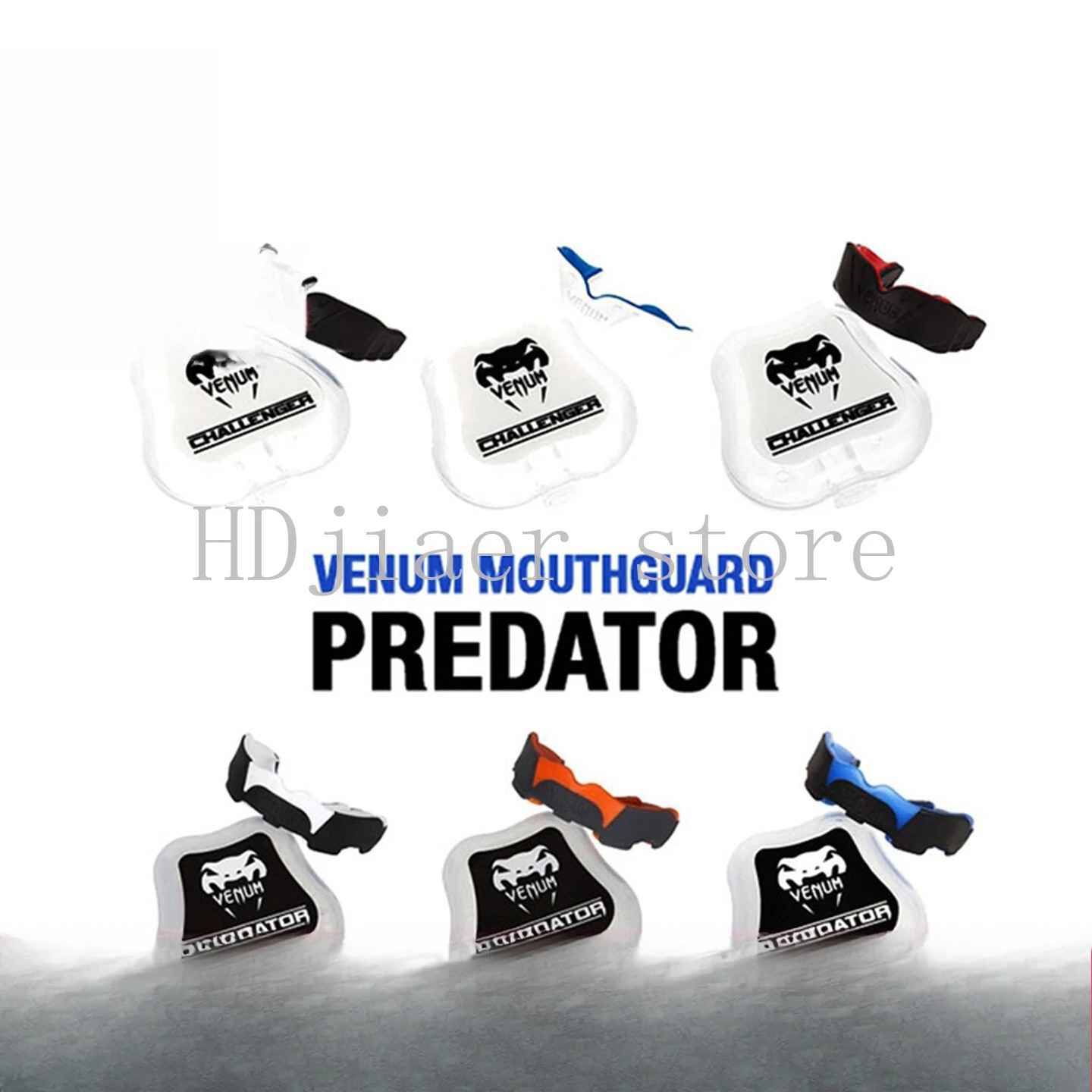 

VENUM Venom Boxing Mouth Protection Sanda Fighting Training Muay Thai Sports Taekwondo Mouth Protection Braces