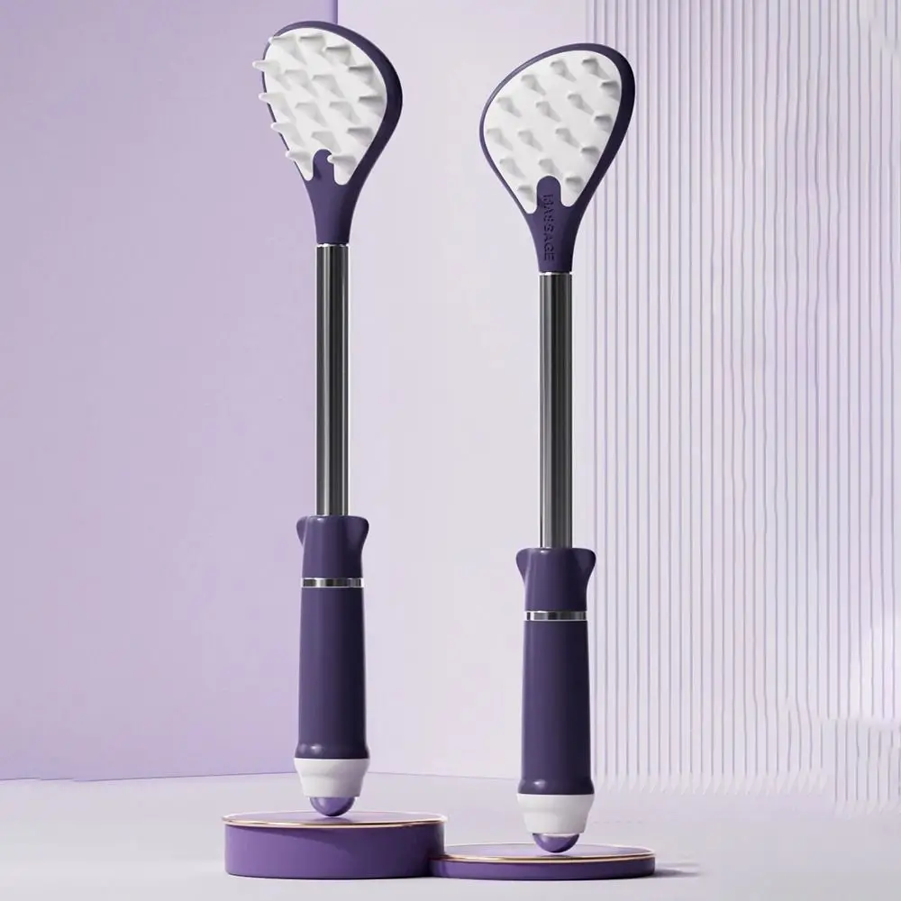 

Retractable Telescopic Backscratcher Relax Portable Back Tickle Scraper Long Handle Magnetic Ball Massage Claw for The Elderly