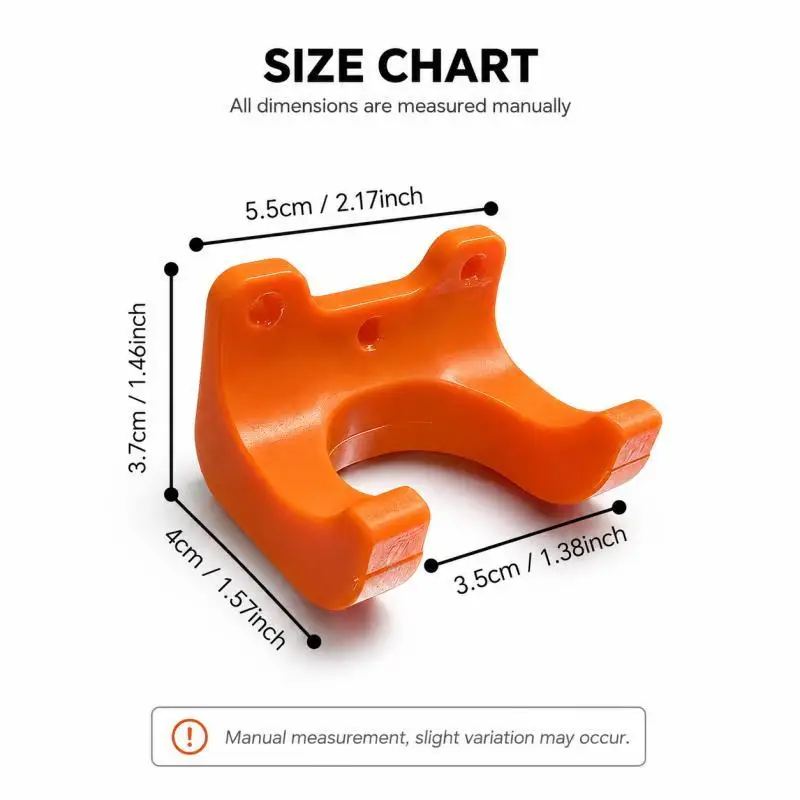1/5PCS Garden Tool Holder Wall Mount Hook, Small Tool Organizer for Backyard Fence Garage Home