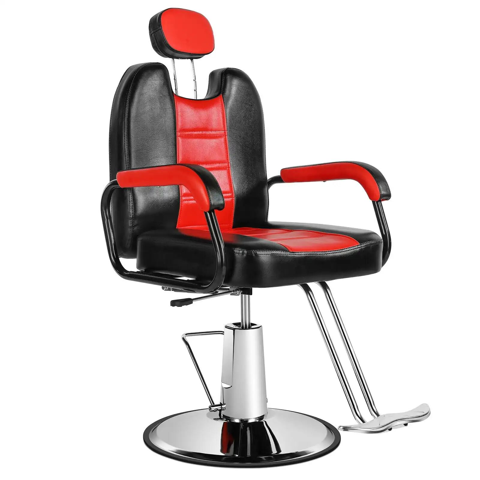 Salon Recliner Barber Chair for Hair Stylist Shampoo Barbershop design of the structure is strong and durable best partner.