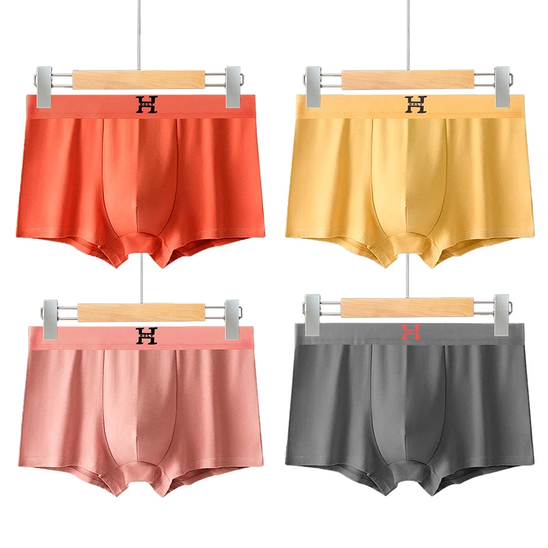 Selling Men Underpants Man Cotton Breathable Luxury Men\'s Panties Comfortable Shorts Plus Size Panties Underwear Boxer Gift