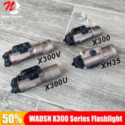 wadsn Surefir X300U X300 Ultra XH35 X300V Tactical Flashlight gun Metal Pistol Scout  lamp Airsoft Hunting Weapons Strobe Light