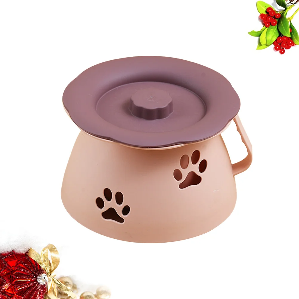 

Утолщенное детское сиденье-горшок для малышей, детский аксессуар для приучения к туалету с ручкой-крышкой, против запаха, милый узор, легко чистится