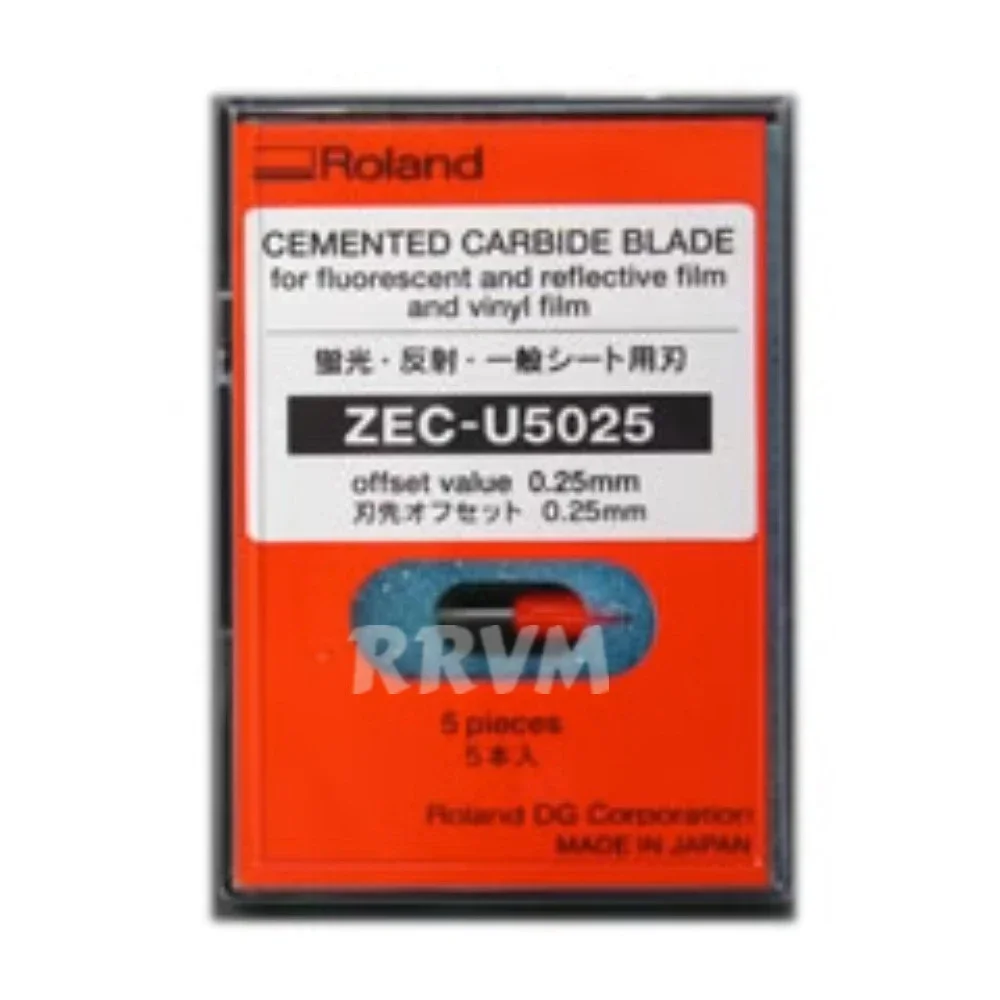 5PC/BOX New Original Roland ZEC-U5025 Cemented Carbide Blades for Vinyl Cutter Blade