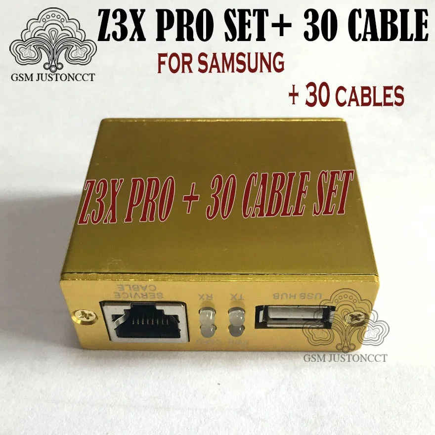 2024 New 100% Original Z3X PRO set  Box  activated for Sam Tool and PRO with 30 cables update for S5,S6,S7