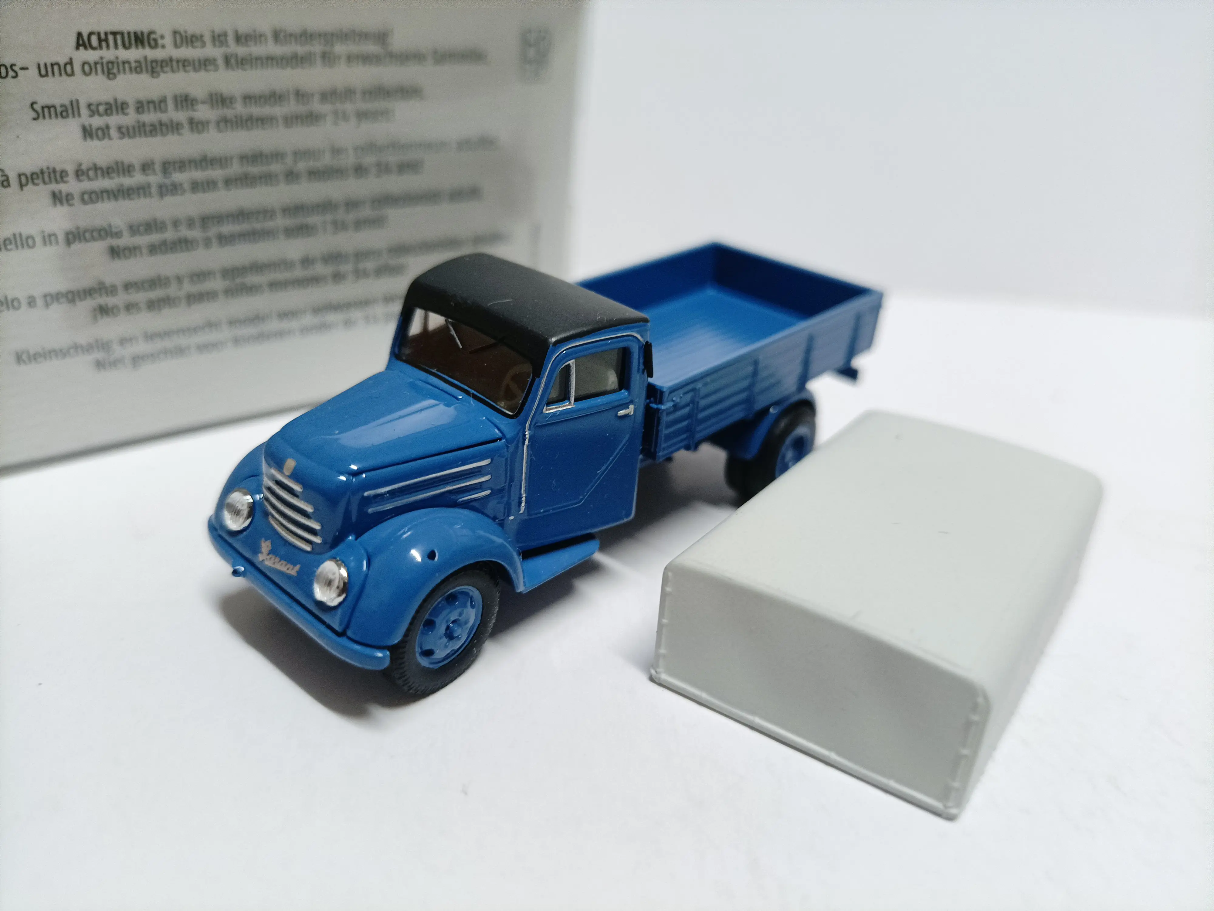 Brekina-Simulation de camion de fret Robur LO 2500 2501, édition limitée, plastique, métal, leges, modèle de voiture, jouet cadeau, 1:87