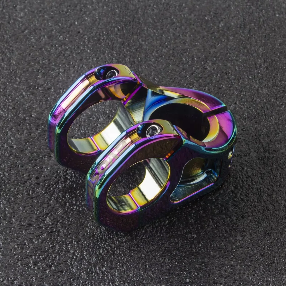 

CNC Anodizing Bicycle Handlebar Stem Aluminum Alloy Adjustable MTB Stem Riser High-Strength 31.8x35mm Mountain Bicycle Stem